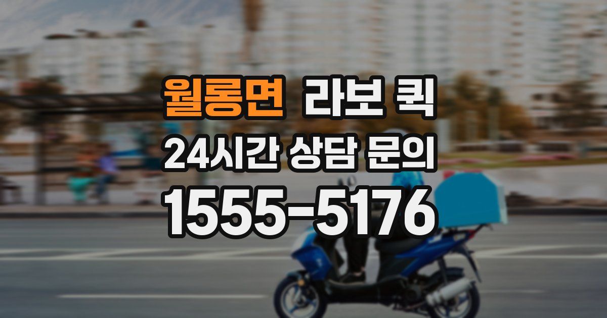 월롱면 라보 퀵