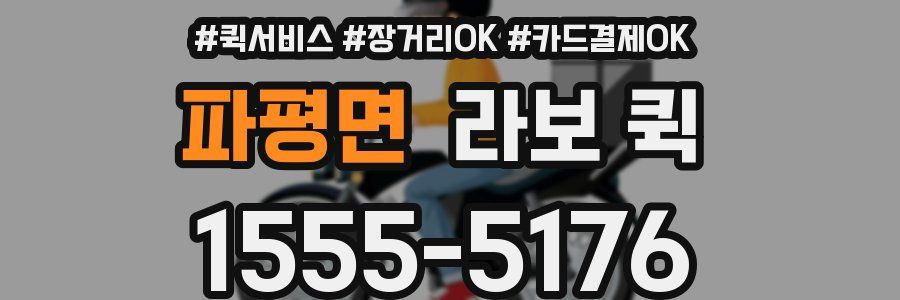 파평면 라보 퀵