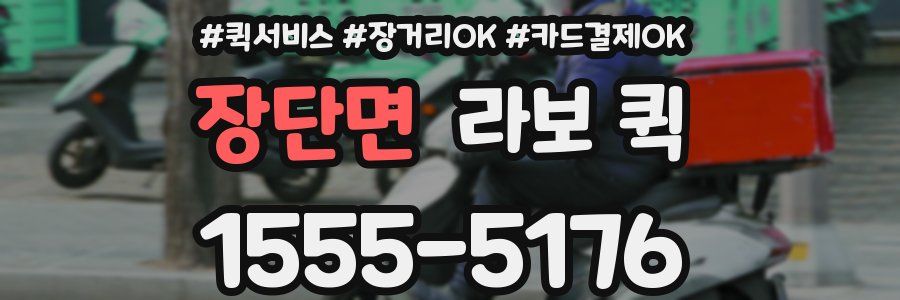 장단면 라보 퀵