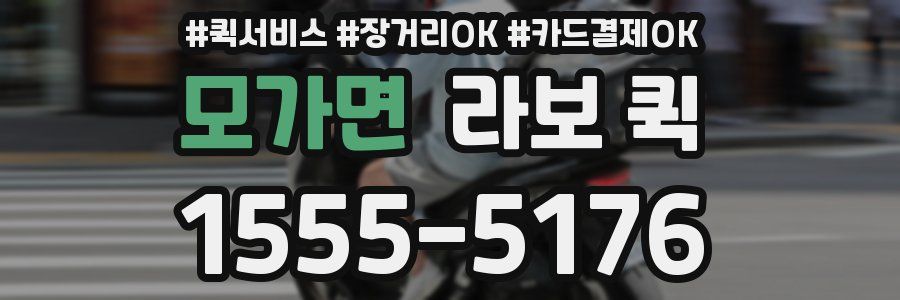 모가면 라보 퀵