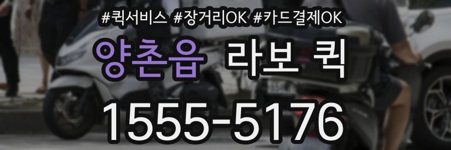 양촌읍 라보 퀵