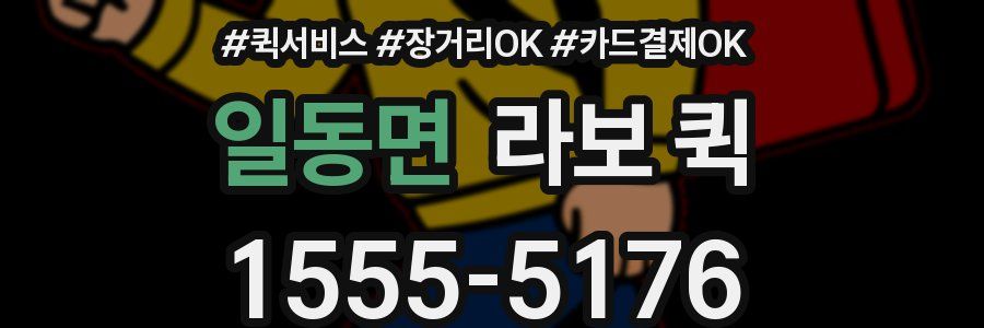 일동면 라보 퀵