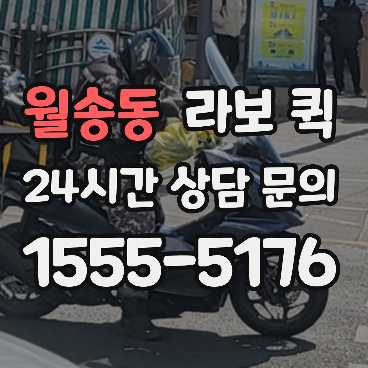 월송동 라보 퀵