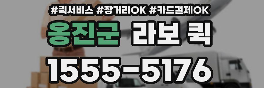 옹진군 라보 퀵