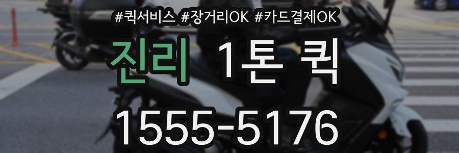 진리 1톤 퀵