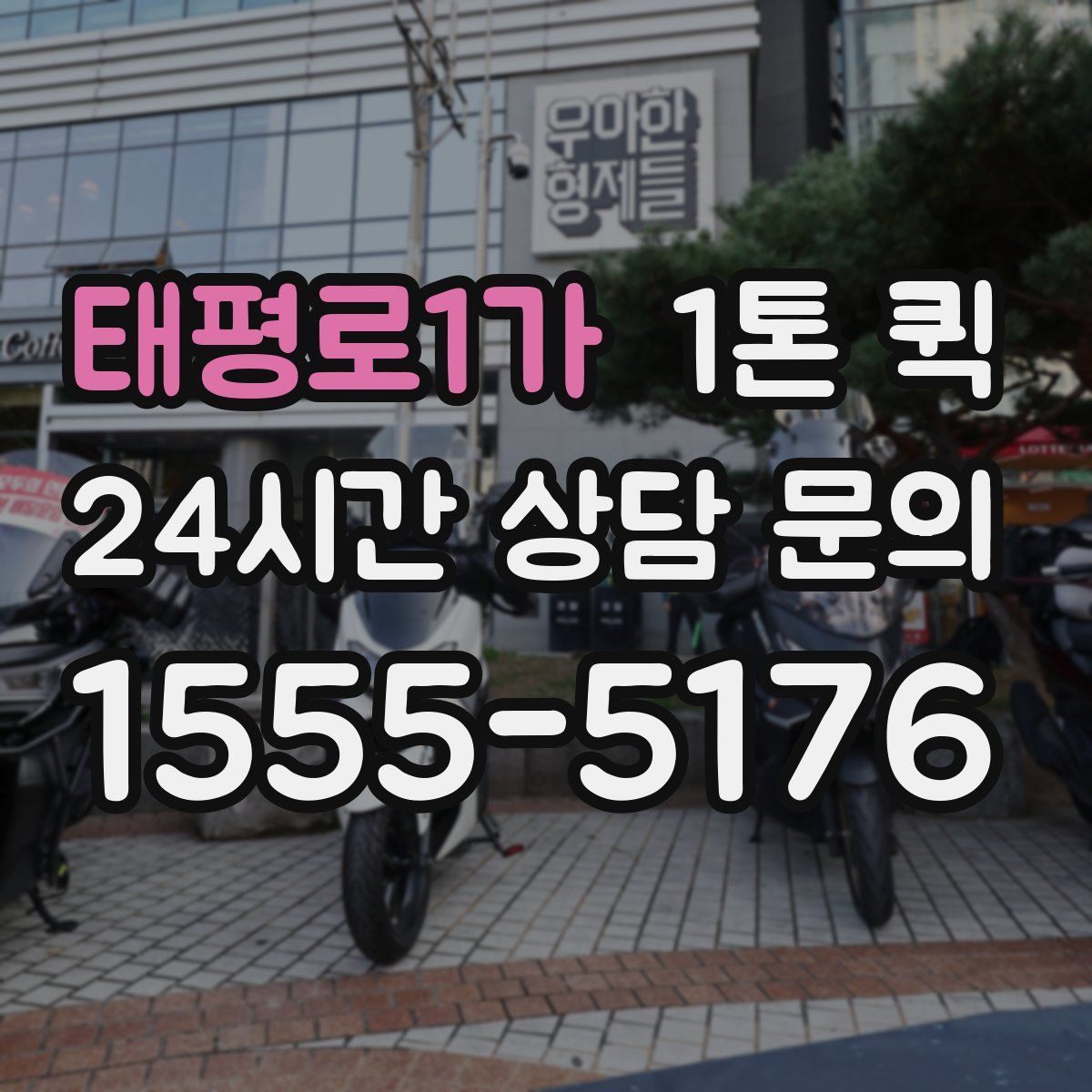 태평로1가 1톤 퀵