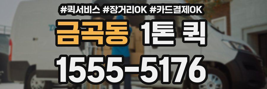 금곡동 1톤 퀵