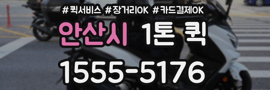 안산시 1톤 퀵