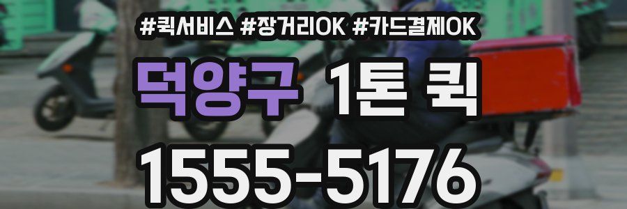 덕양구 1톤 퀵