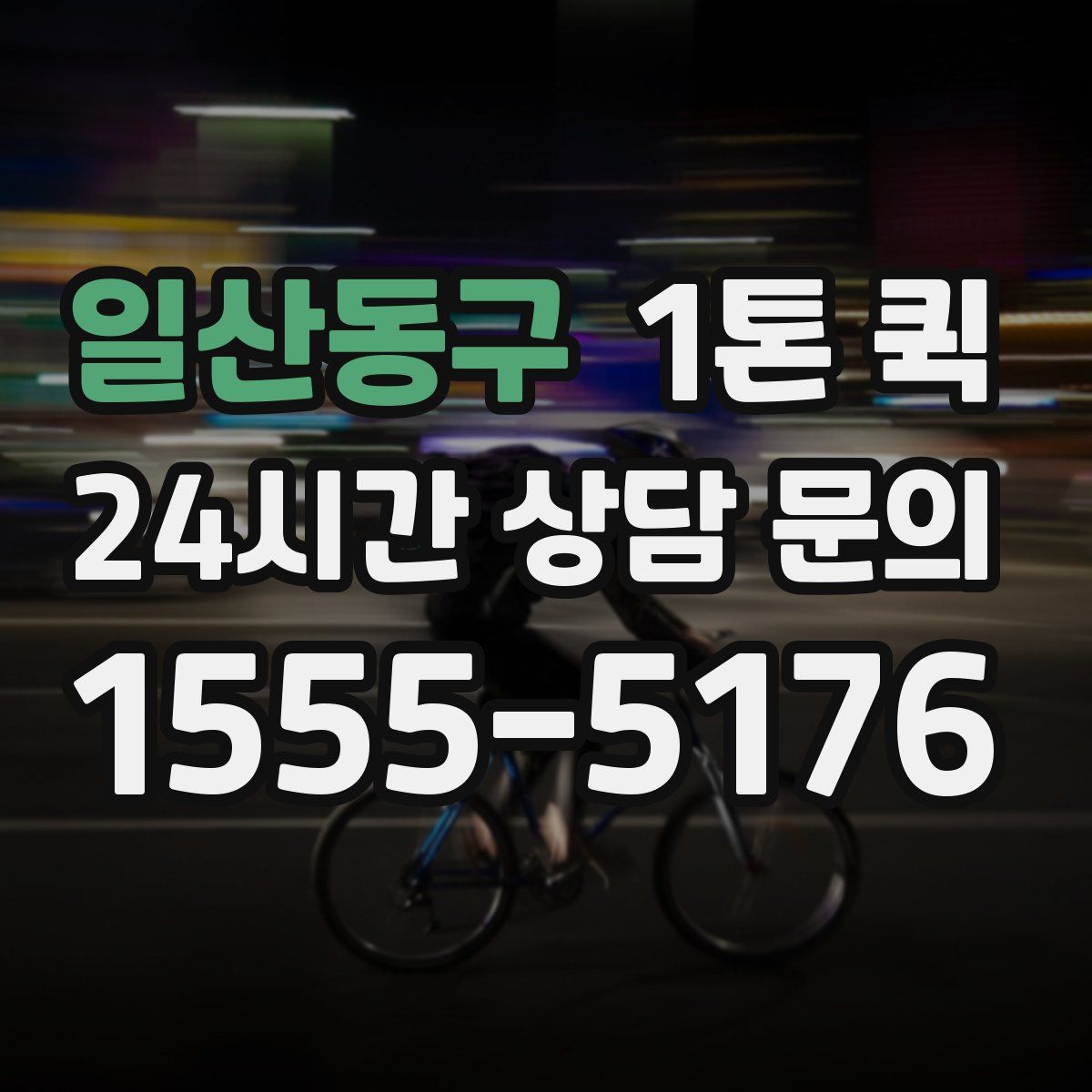 일산동구 1톤 퀵