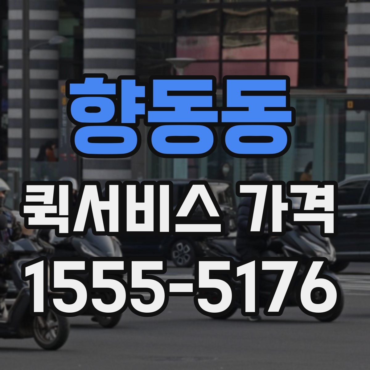 향동동 퀵서비스 가격