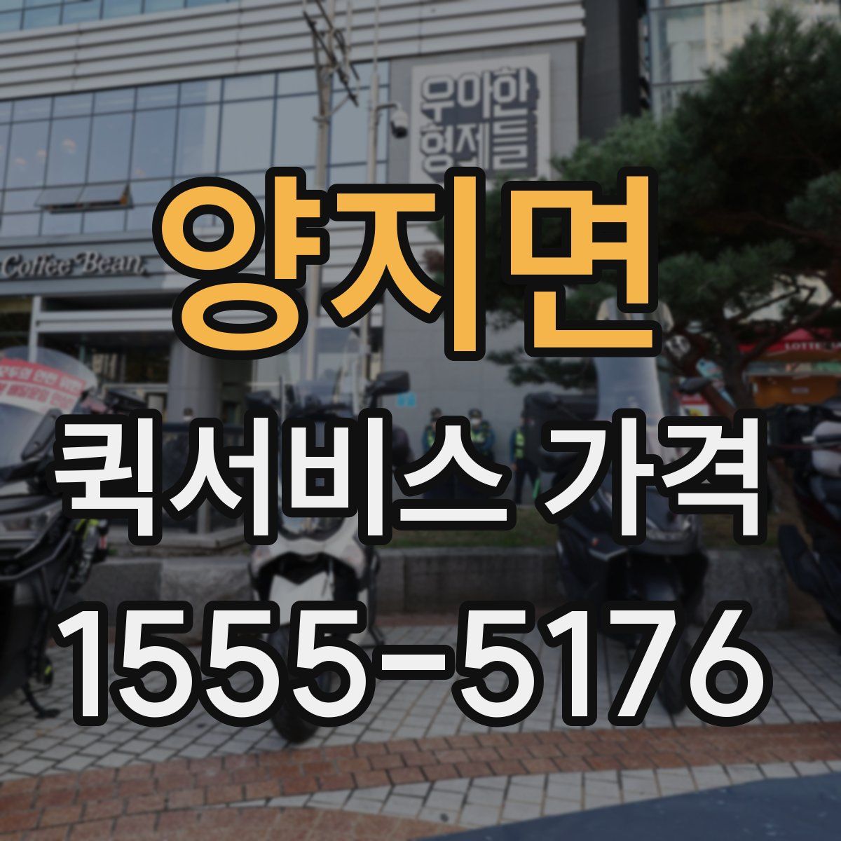 양지면 퀵서비스 가격