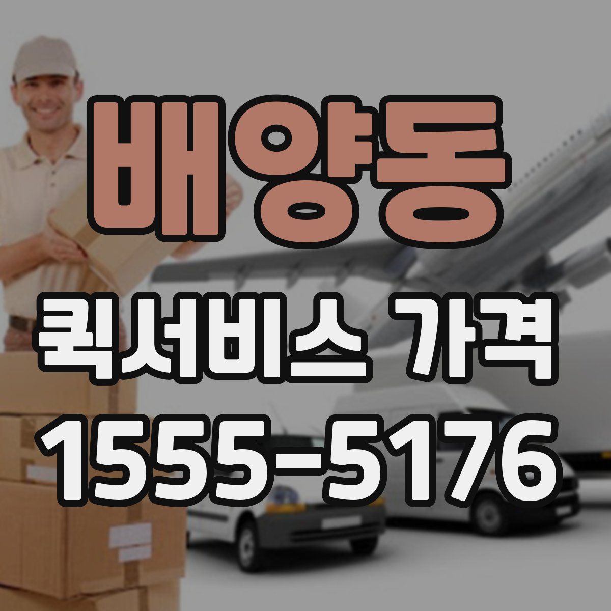 배양동 퀵서비스 가격