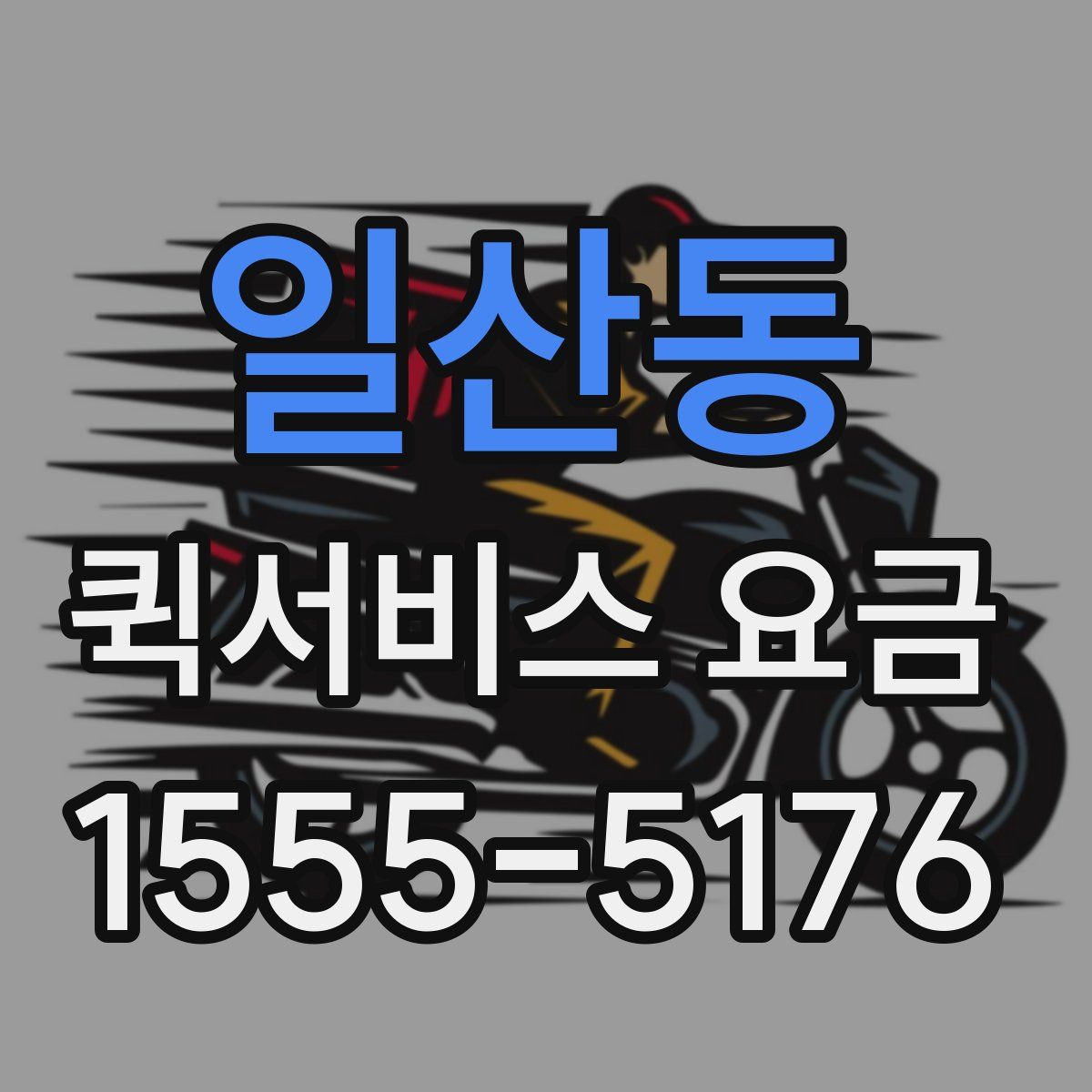 일산동 퀵서비스 요금