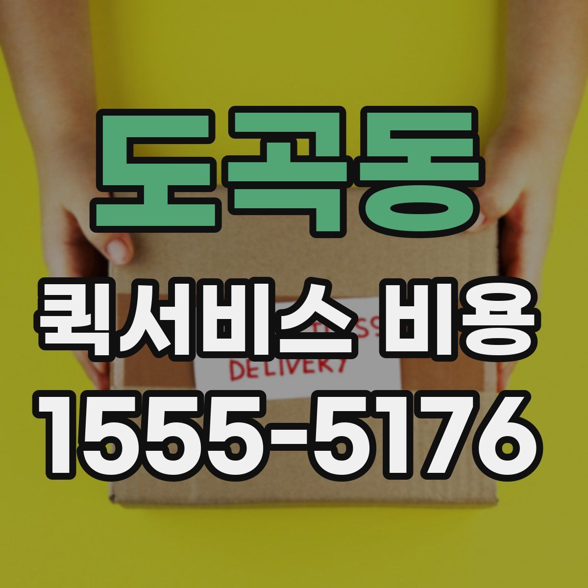 도곡동 퀵서비스 비용