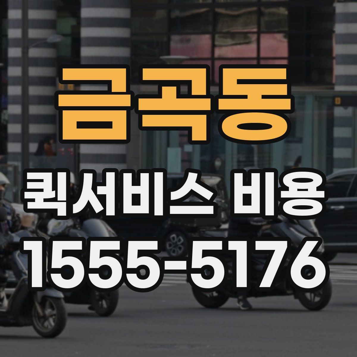 금곡동 퀵서비스 비용