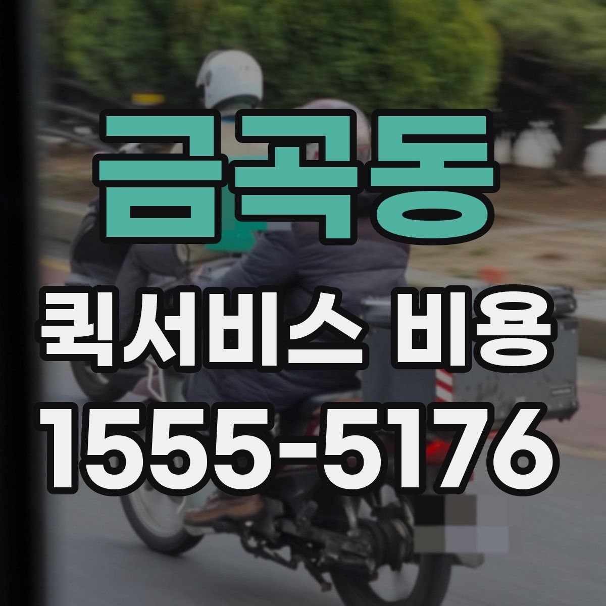 금곡동 퀵서비스 비용