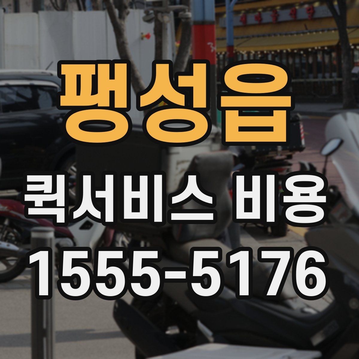 팽성읍 퀵서비스 비용
