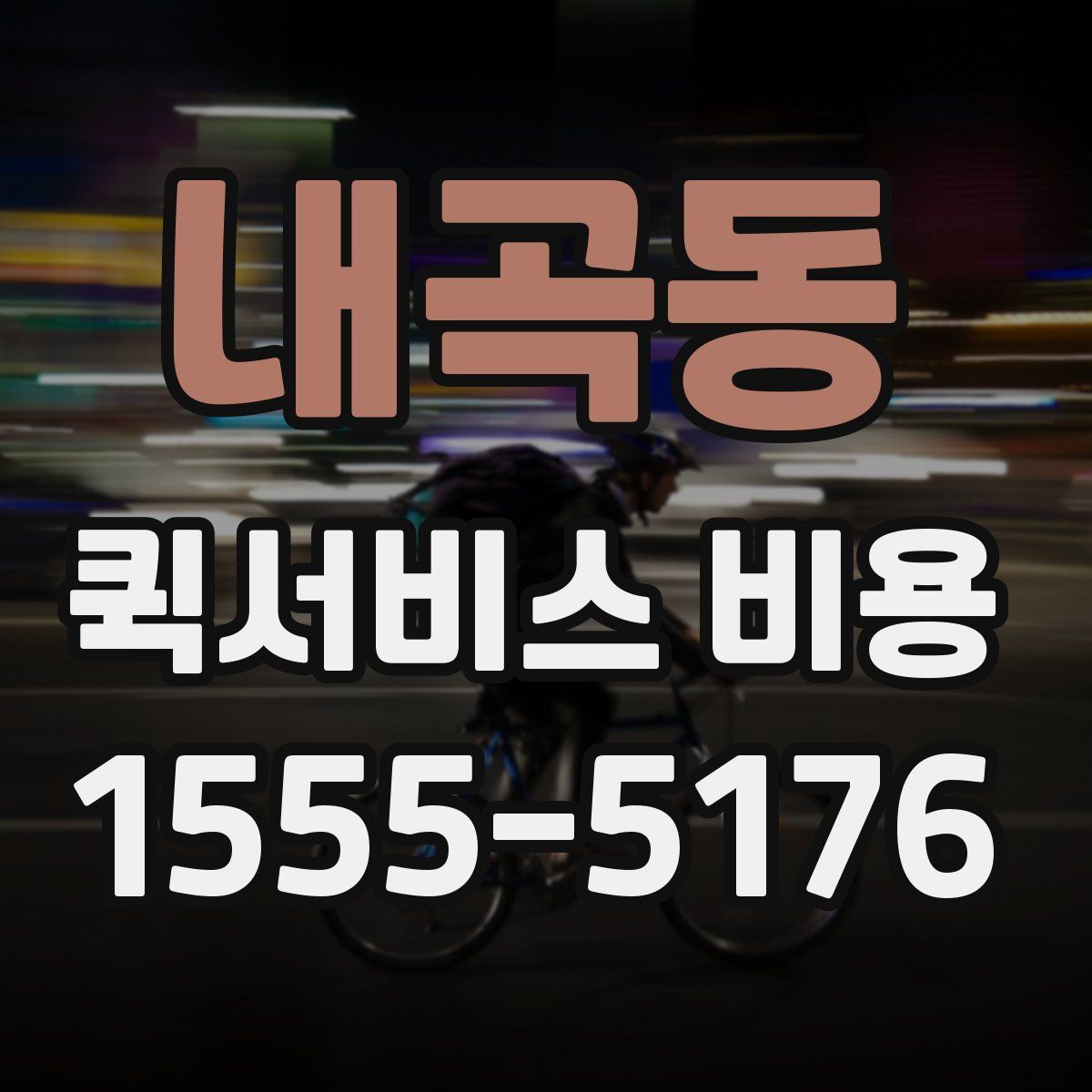 내곡동 퀵서비스 비용