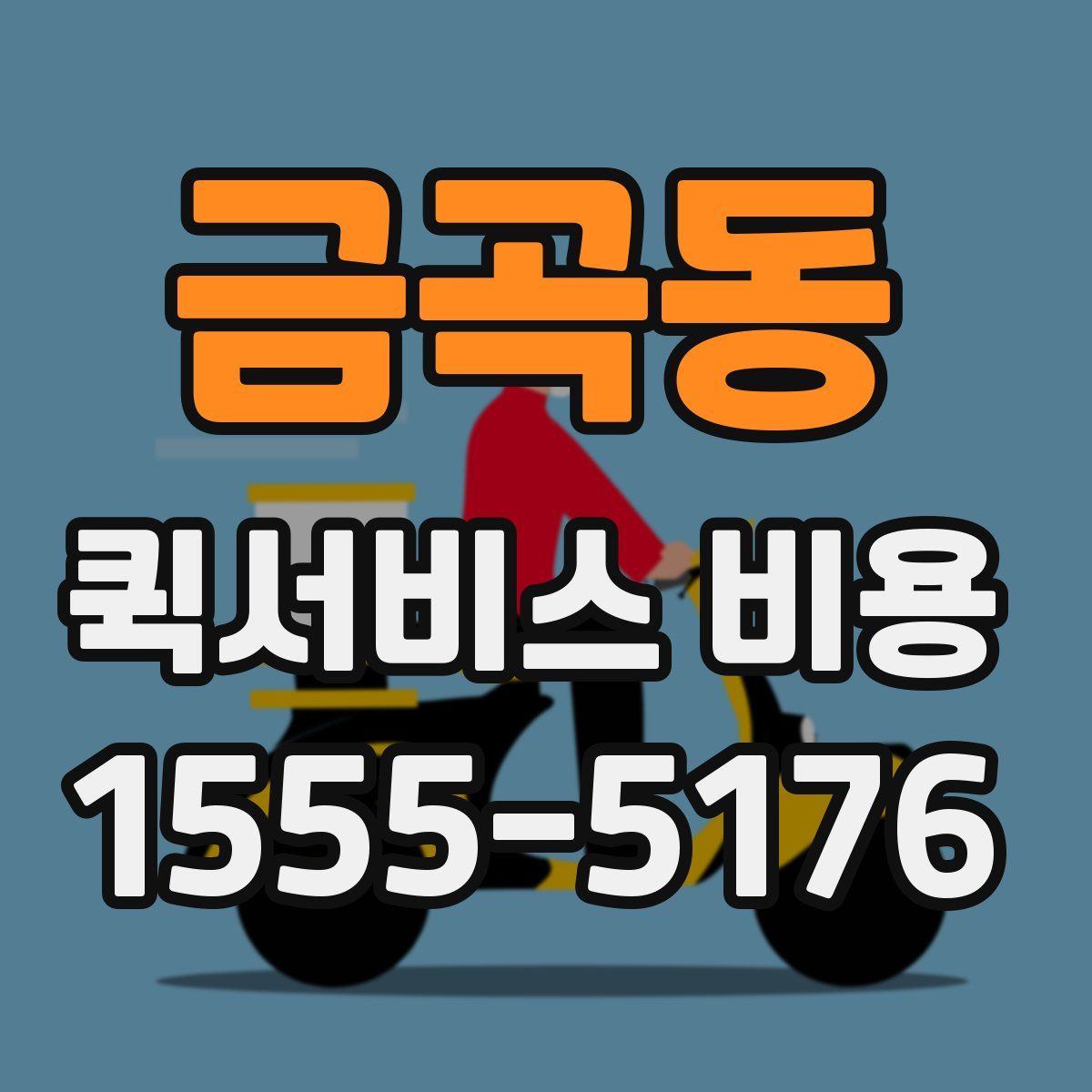 금곡동 퀵서비스 비용