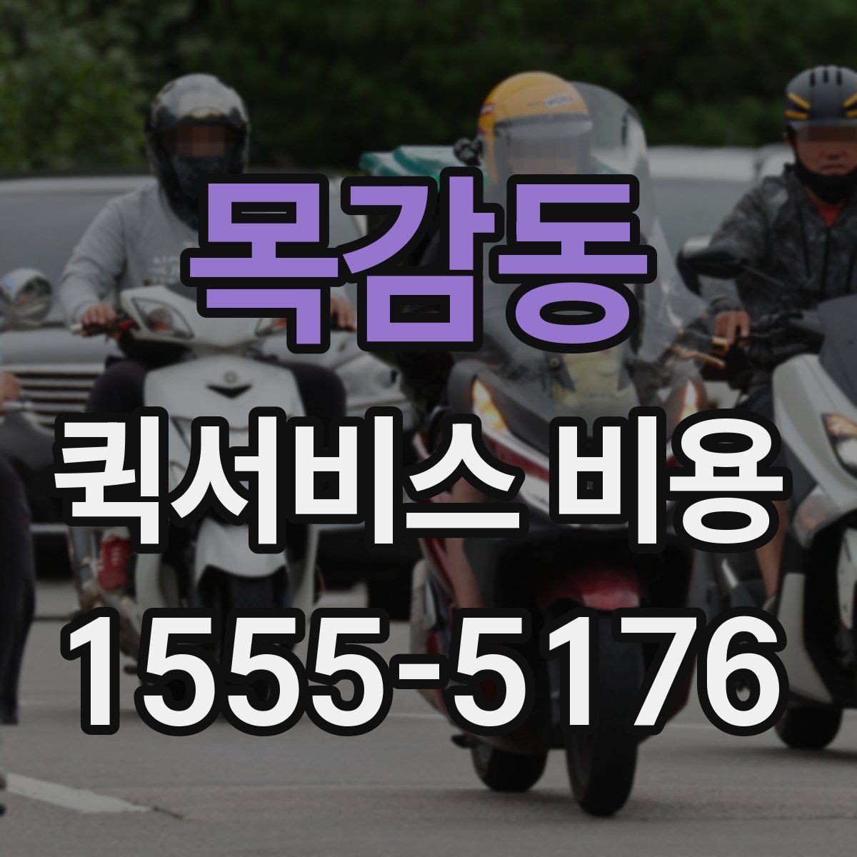 목감동 퀵서비스 비용