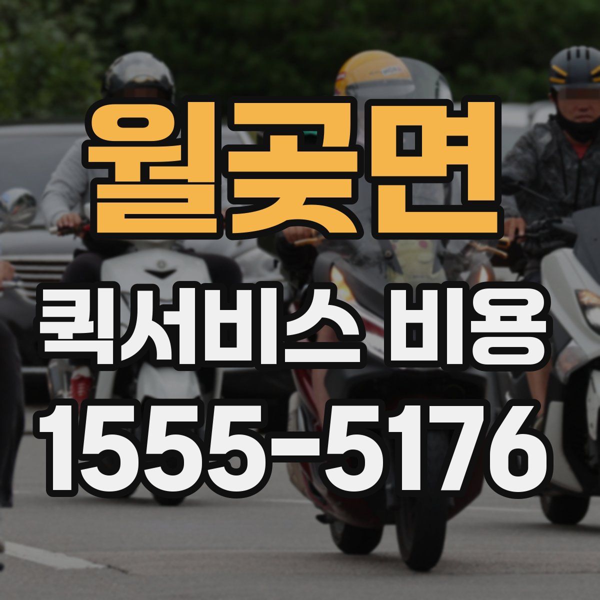 월곶면 퀵서비스 비용
