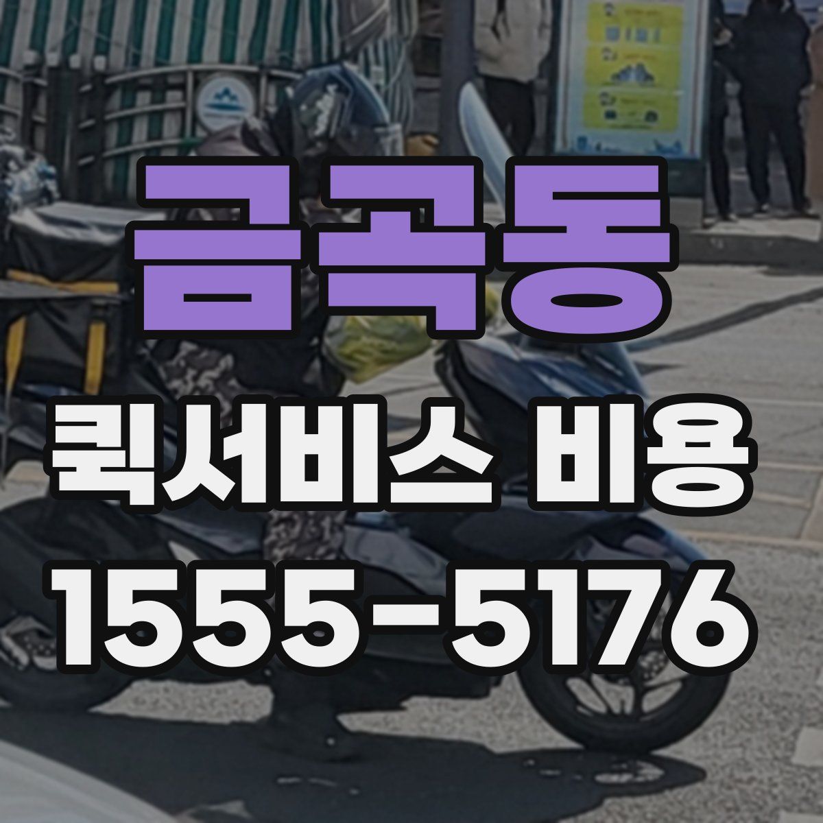 금곡동 퀵서비스 비용