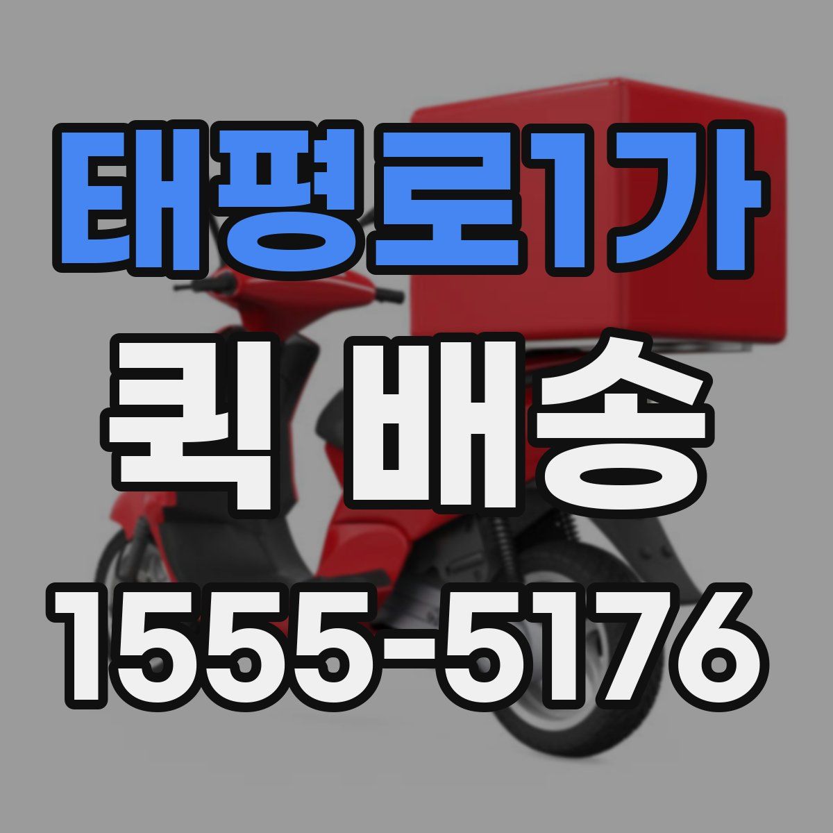 태평로1가 퀵 배송