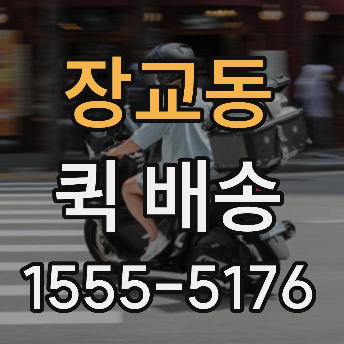 장교동 퀵 배송