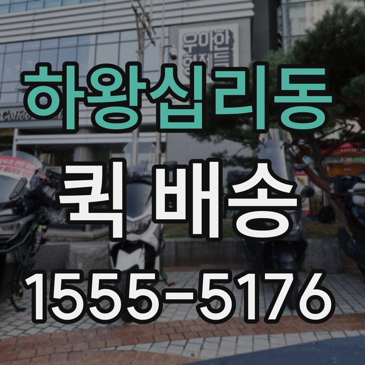 하왕십리동 퀵 배송