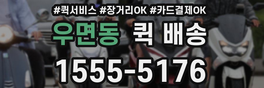 우면동 퀵 배송
