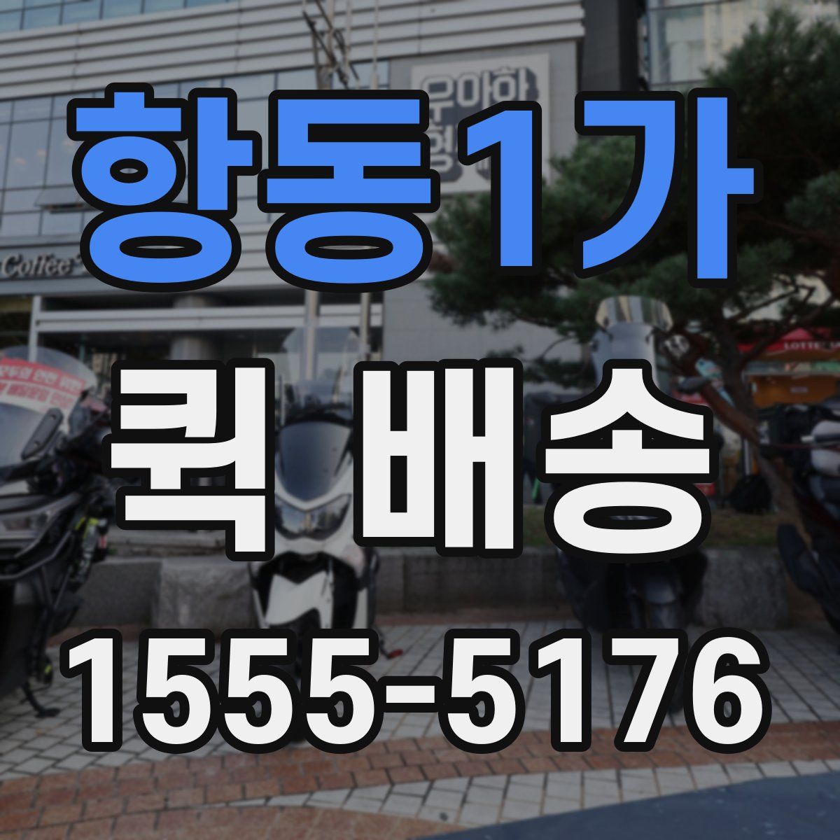 항동1가 퀵 배송
