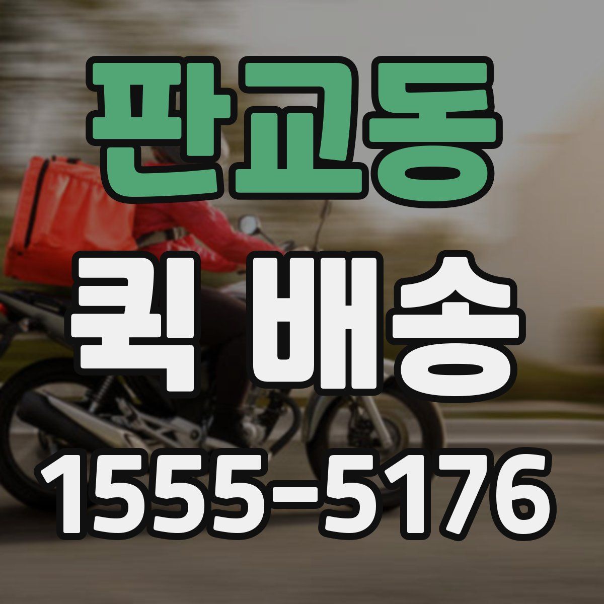 판교동 퀵 배송