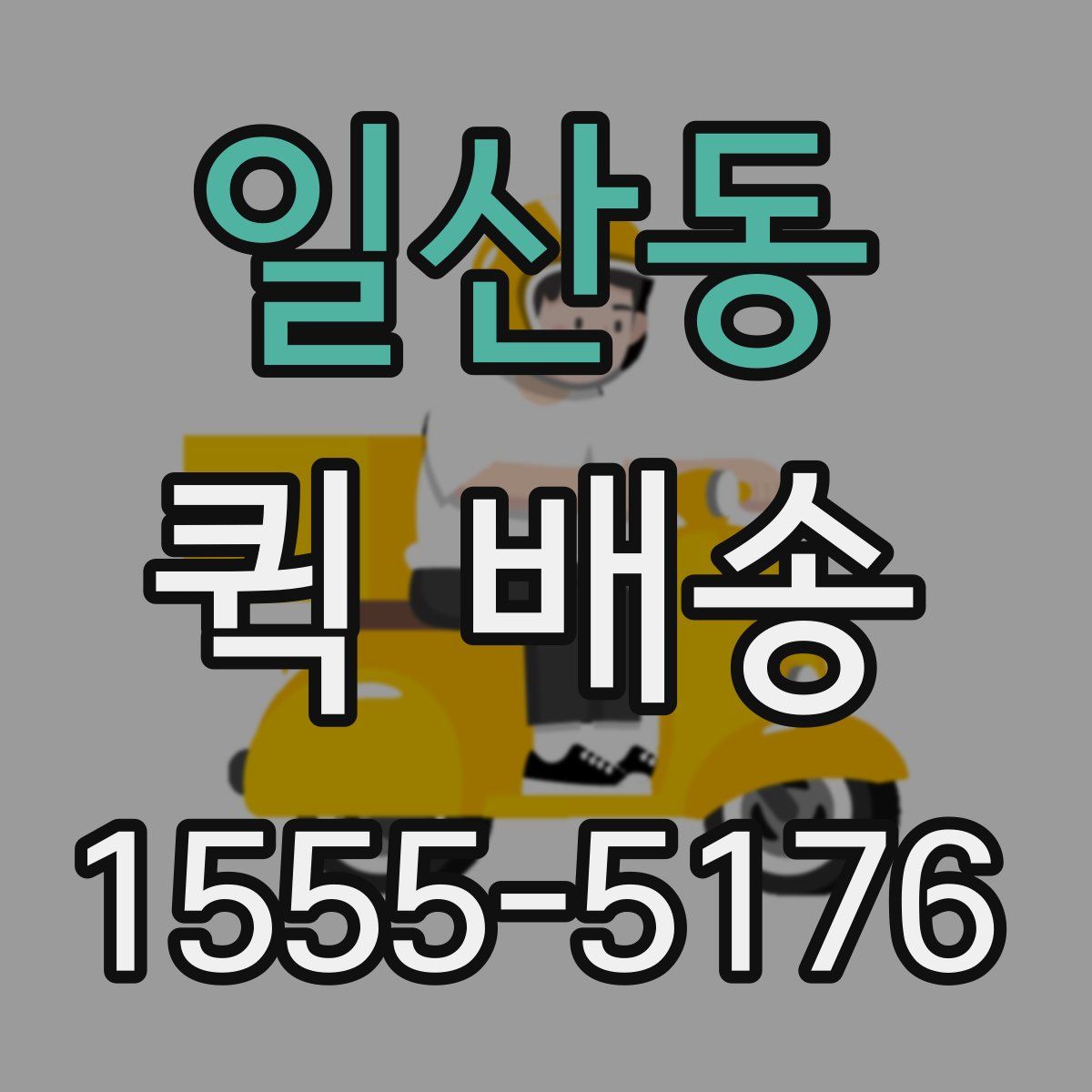 일산동 퀵 배송