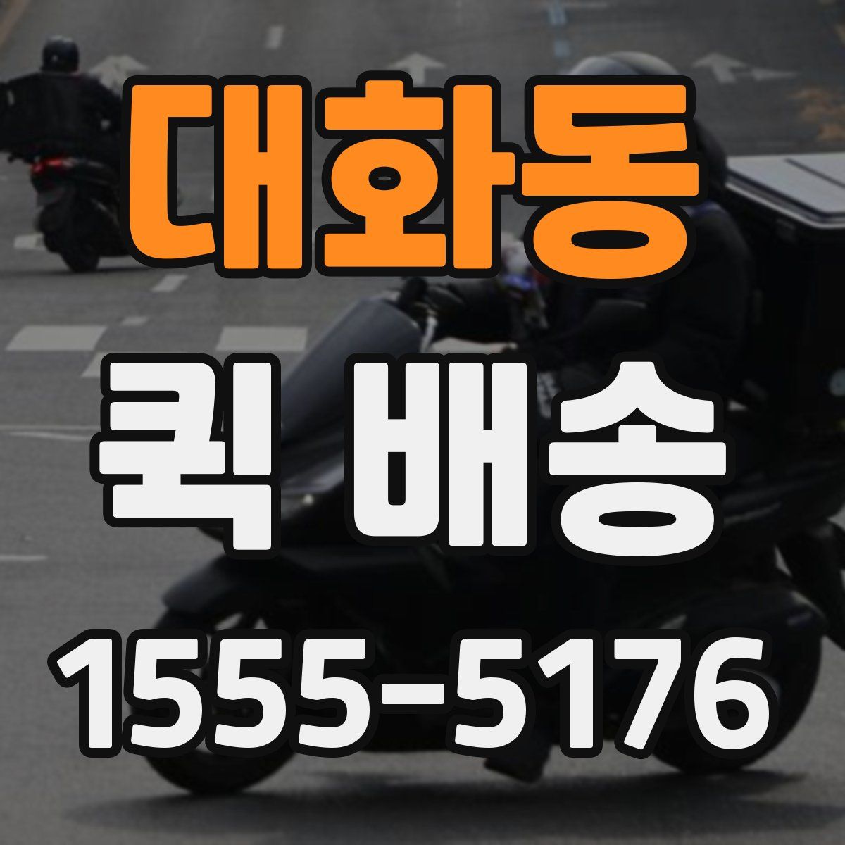 대화동 퀵 배송