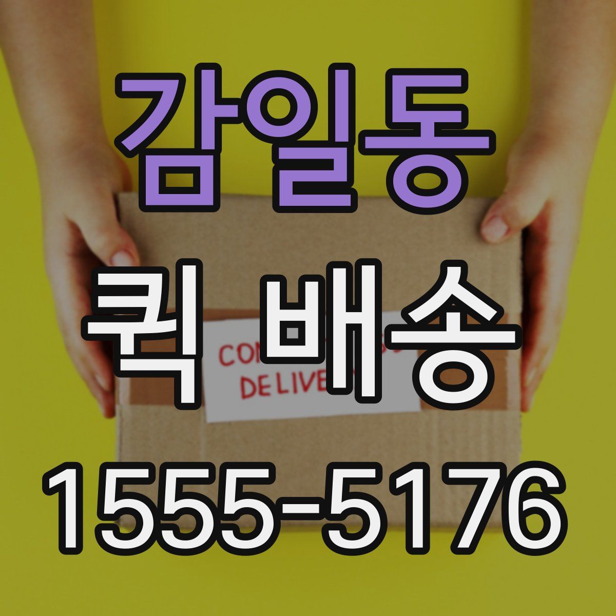 감일동 퀵 배송