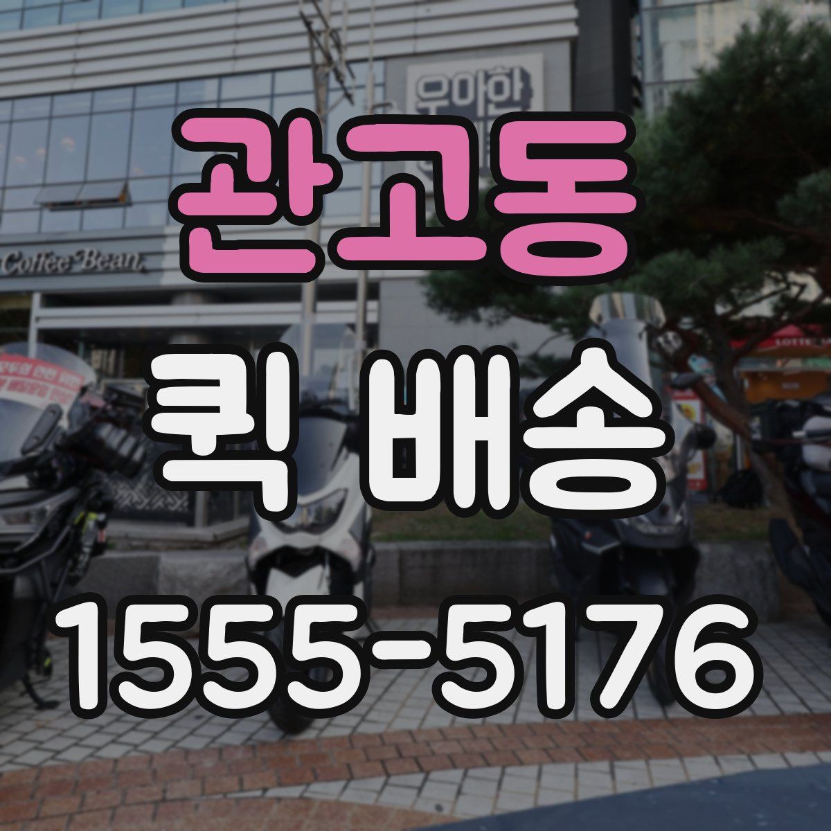 관고동 퀵 배송