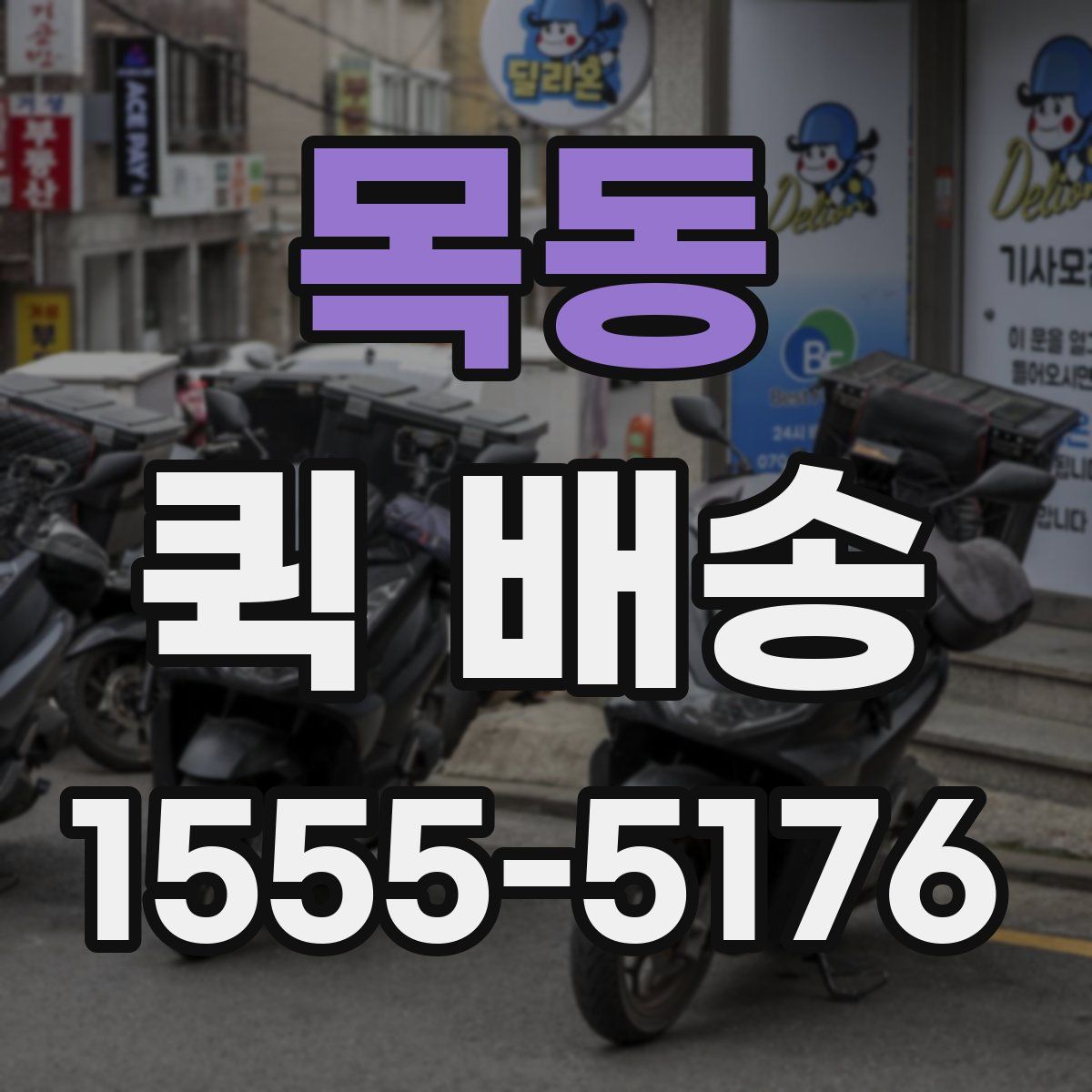 목동 퀵 배송