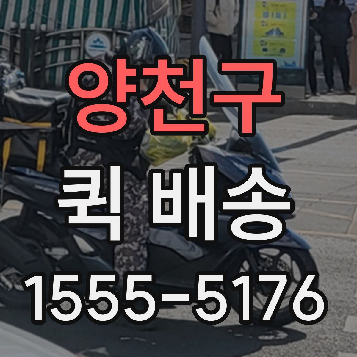 양천구 퀵 배송