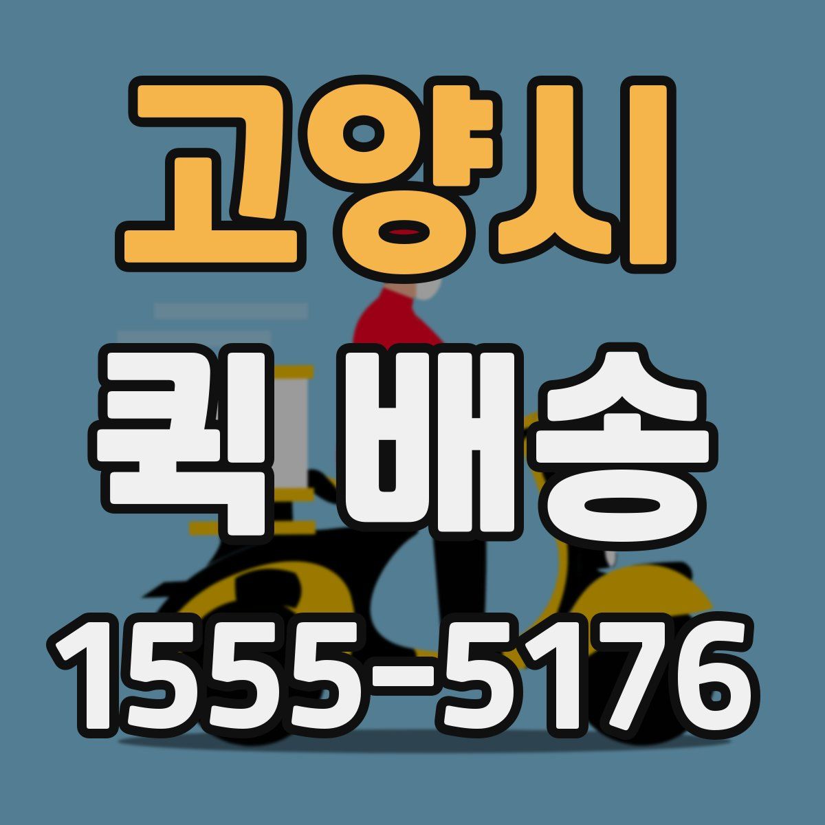 고양시 퀵 배송