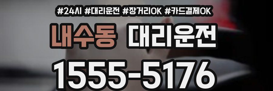 내수동 대리운전