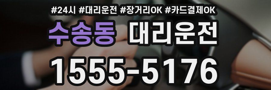 수송동 대리운전