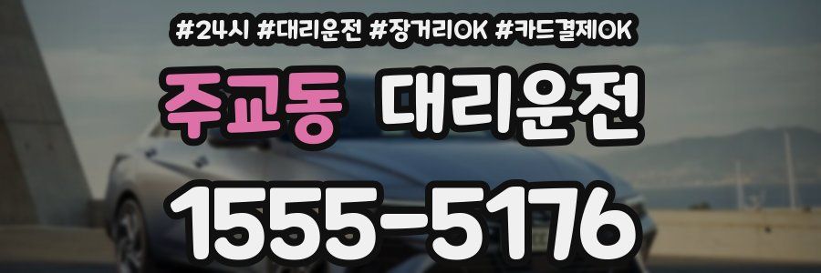 주교동 대리운전