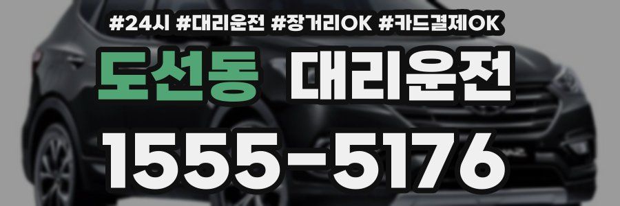 도선동 대리운전