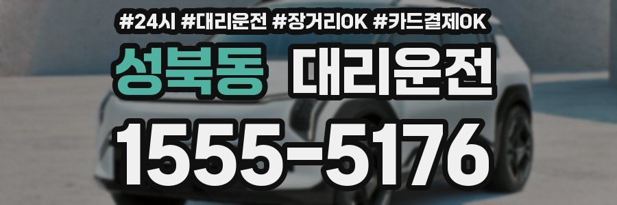 성북동 대리운전