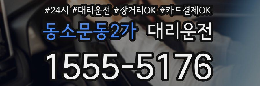 동소문동2가 대리운전