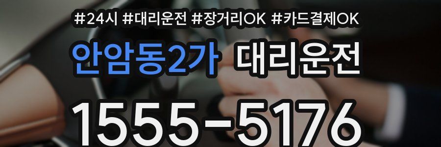 안암동2가 대리운전
