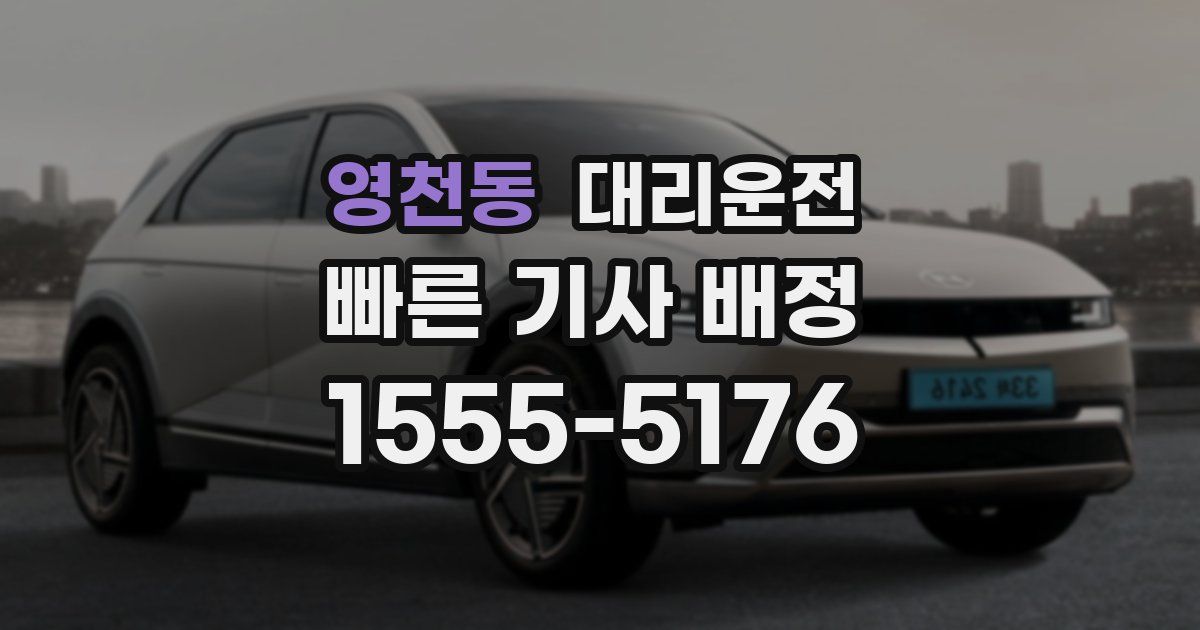 일일대리기사