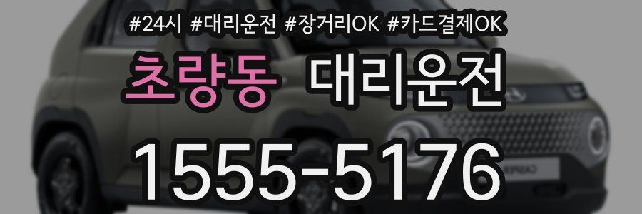 초량동 대리운전
