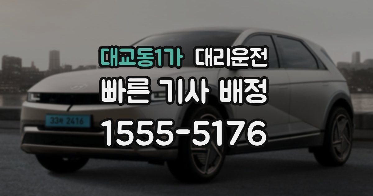 일일대리기사